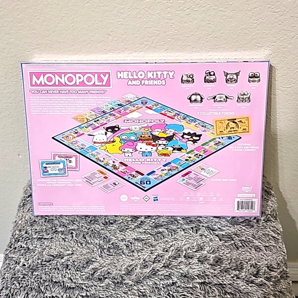 🚩SOLD🚩 Hello Kitty and Friends Limited Edition Monopoly - Picture 2 of 3